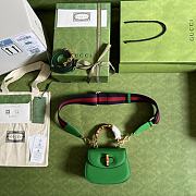 GUCCI | Mini Green top handle bag with Bambo - 686864 - 17 x 12 x 7.5cm - 3