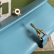 GUCCI | Jackie 1961 chain wallet Blue - 652681 - 19 x 10 x 3.5cm - 4
