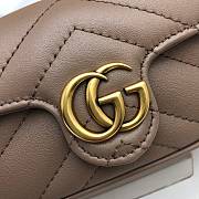 GUCCI | GG Marmont super mini beige bag - 476433 - 13 x 9 x 5 cm - 2