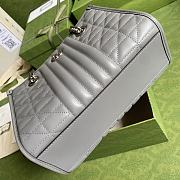 GUCCI | Small Dark Gray Tote Bag - 681483 - 26.5 x 19 x 11cm - 3