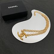 Chanel Middle Age Double C Necklace 02 - 1