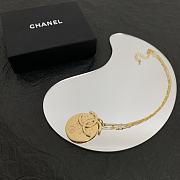 Chanel Middle Age Double C Necklace 03 - 5