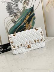 CHANEL | Flap Bag White Pearls - A01112 - 25.5 cm - 1