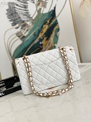 CHANEL | Flap Bag White Pearls - A01112 - 25.5 cm - 3