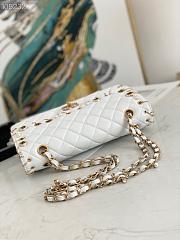 CHANEL | Flap Bag White Pearls - A01112 - 25.5 cm - 2