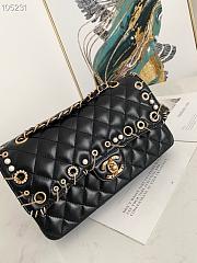 CHANEL | Flap Bag Black Pearls - A01112 - 25.5 cm - 5