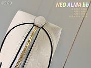 Louis Vuitton | Neo Alma BB white handbag - M44829 - 25 x 18 x 12 cm - 5