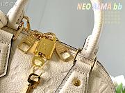Louis Vuitton | Neo Alma BB white handbag - M44829 - 25 x 18 x 12 cm - 3