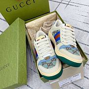 GUCCI | Screener leather sneakers - 3