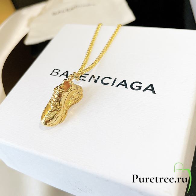 Balenciaga | new metal daddy shoe necklace - 1