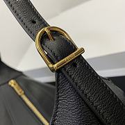 CELINE | Medium Romy In Supple Calfskin Black - 197443 - 34 x 16 x 5cm - 5