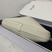 CELINE | Medium Romy In Supple Calfskin White - 197443 - 34 x 16 x 5cm - 4