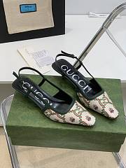 GUCCI | Women's Gucci 100 sling back pump - ‎677994 - 5
