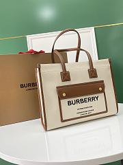 BURBERRY | Small Two-tone Canvas - 80441381 - 33 x 12.5 x 26cm - 6