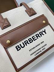 BURBERRY | Small Two-tone Canvas - 80441381 - 33 x 12.5 x 26cm - 4