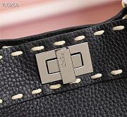 FENDI | PEEKABOO ICONIC MINI black bag - 8BN244 - 23 x 11 x 18cm - 2