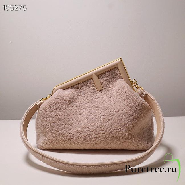 FENDI | First Medium Pink bag - 8BP127 - 32.5 x 15 x 23.5cm - 1