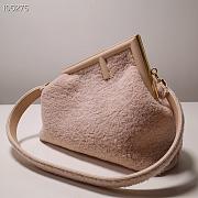 FENDI | First Medium Pink bag - 8BP127 - 32.5 x 15 x 23.5cm - 2