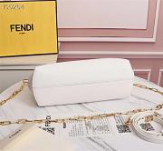 FENDI | FIRST SMALL White leather bag - 8BP129 - 26 x 9.5 x 18cm - 5