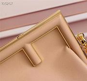 FENDI | FIRST SMALL Pink leather bag - 8BP129 - 26 x 9.5 x 18cm - 3