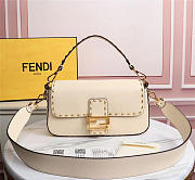 FENDI | BAGUETTE White bag - 8BR600 - 28x6x13cm - 1