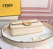 FENDI | BAGUETTE White bag - 8BR600 - 28x6x13cm - 4