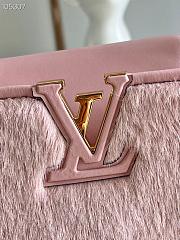 Louis Vuitton | Capucines BB handbag Taurillon pink cow leather - 27 x 18 x 9 cm - 6