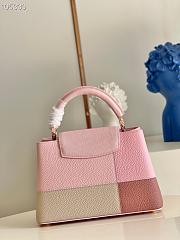 Louis Vuitton | Capucines BB pink handbag - M59269 - 27 x 18 x 9 cm - 3