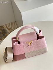Louis Vuitton | Capucines BB pink handbag - M59269 - 27 x 18 x 9 cm - 4