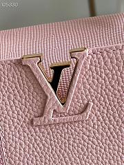 Louis Vuitton | Capucines BB pink handbag - M59269 - 27 x 18 x 9 cm - 5