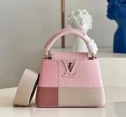 Louis Vuitton | Capucines Mini Pink handbag - M59268 - 21 x 14 x 8 cm - 1