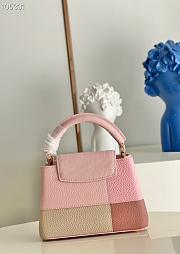 Louis Vuitton | Capucines Mini Pink handbag - M59268 - 21 x 14 x 8 cm - 3