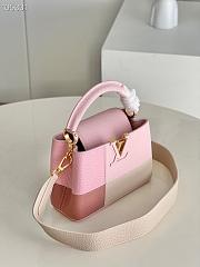 Louis Vuitton | Capucines Mini Pink handbag - M59268 - 21 x 14 x 8 cm - 5