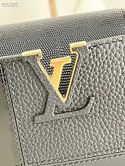 Louis Vuitton | Capucines Mini Black handbag - M59268 - 21 x 14 x 8 cm - 6