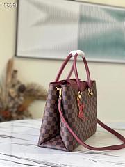 Louis Vuitton | Riverside tote Lie de Vin Red - 36 x 25 x 15 cm - 6