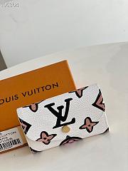 Louis Vuitton | Rosalie coin purse White - M80755 - 11 x 8 x 2.5 cm - 4