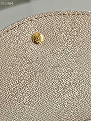 Louis Vuitton | Rosalie coin purse White - M80755 - 11 x 8 x 2.5 cm - 2