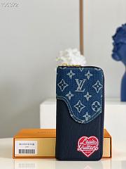 Louis Vuitton | Zippy Long Wallet Blue - 20×10cm - 1