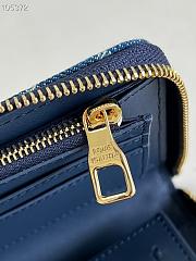 Louis Vuitton | Zippy Long Wallet Blue - 20×10cm - 3