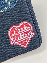 Louis Vuitton | Zippy Long Wallet Blue - 20×10cm - 2