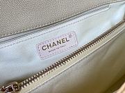 CHANEL | Yellow Grained Calfskin Coco Handle Bag - A92991 - 28 cm - 2