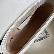 GUCCI | GG Marmont mini white top handle bag - 583571 - 21 x 15.5 x 8cm - 4