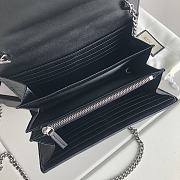 GUCCI | GG Marmont matelassé mini black bag - ‎474575 - 20 x 13 x 6 cm - 2