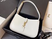 YSL | Le 5 À 7 Hobo Bag White - 657228 - 25 x 14 x 6cm - 1