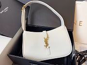 YSL | Le 5 À 7 Hobo Bag White - 657228 - 25 x 14 x 6cm - 6