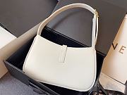 YSL | Le 5 À 7 Hobo Bag White - 657228 - 25 x 14 x 6cm - 4