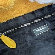 PRADA | Terry tote bag Yellow/Black - 1BG130 - 40×34×16cm - 2