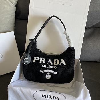 PRADA | Re-Edition 2000 terry mini black-bag - 1NE515 - 22×17×6cm