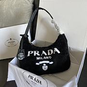 PRADA | Re-Edition 2000 terry mini black-bag - 1NE515 - 22×17×6cm - 4