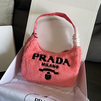 PRADA | Re-Edition 2000 terry mini pink-bag - 1NE515 - 22×17×6cm